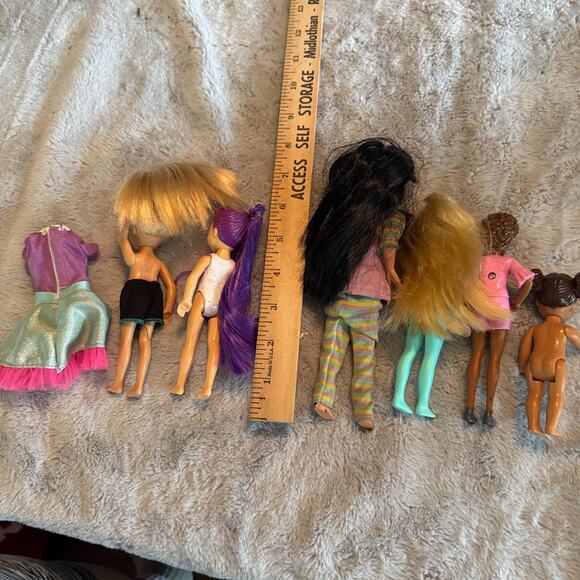 Lot Mattel Dolls Chelsea Kelly Barbie Sister 90s Kidcore Misc little toys - Picture 6 of 6